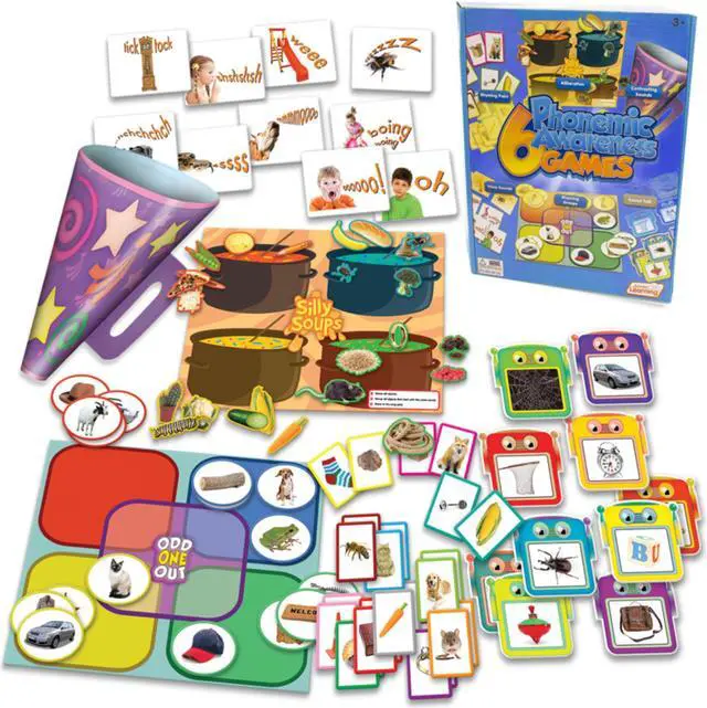 Alt view image 6 of 6 - JUNIOR LEARNING 6 PHONEMIC AWARENESS GAMES