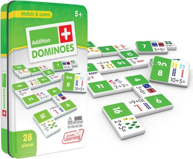 Main image of junior learning jl481 addition dominoes