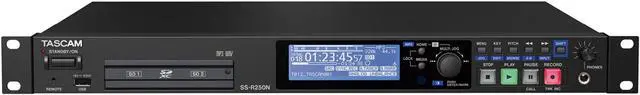 Alt view image 5 of 6 - Tascam SS-R250N Memory Recorder with Networking