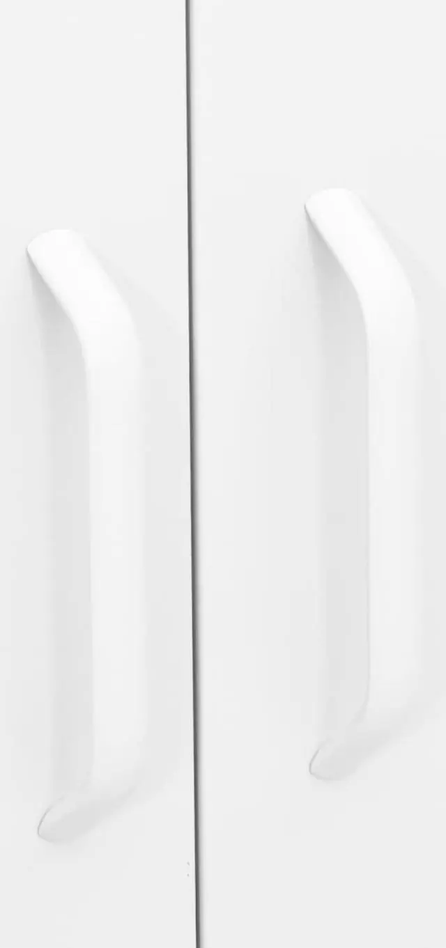 Alt view image 6 of 15 - vidaXL Storage Cabinet White 31.5"x13.8"x40" Steel