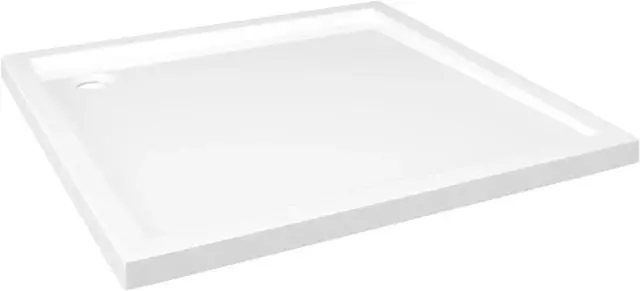 Alt view image 2 of 12 - vidaXL Square ABS Shower Base Tray White 31.5"x31.5"