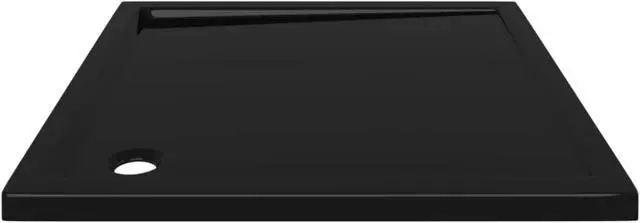 Alt view image 3 of 12 - vidaXL Square ABS Shower Base Tray Black 31.5"x31.5"
