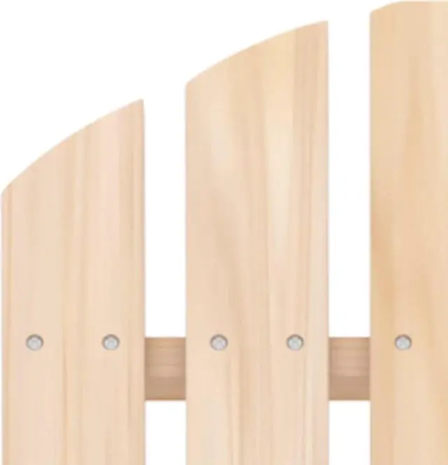 Alt view image 5 of 11 - vidaXL Patio Adirondack Rocking Chair Solid Fir Wood