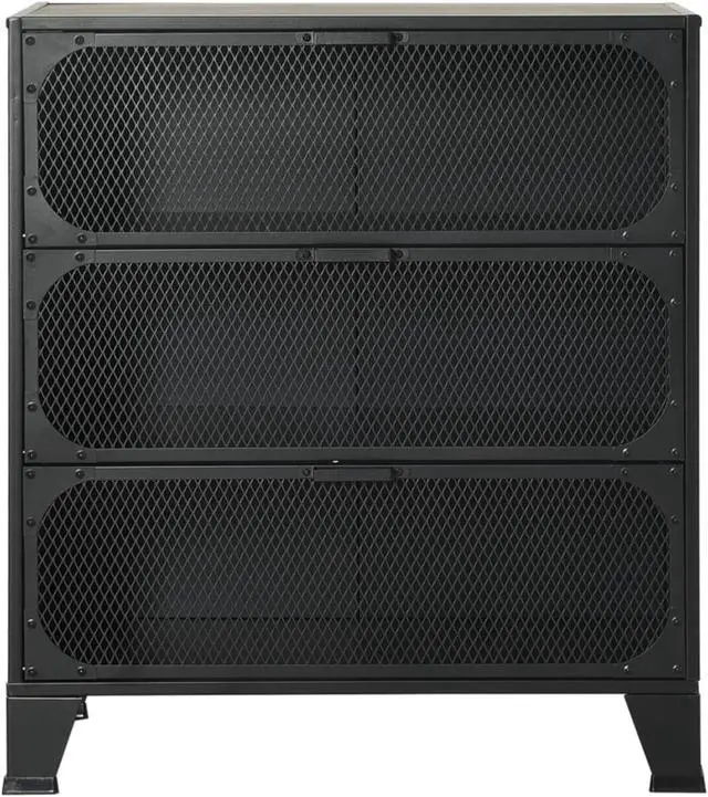 Alt view image 11 of 18 - vidaXL Storage Cabinet File Cabinet Filing Storage Cabinet Gray Metal and MDF