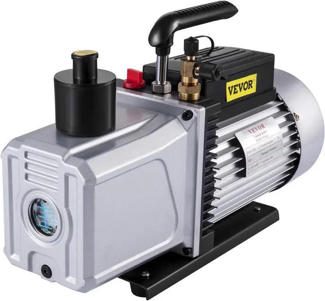 Main image of VEVOR 12cfm Vacuum Pump Single Stage Sae 1/4" Refrigeration Repair Medical Appliances