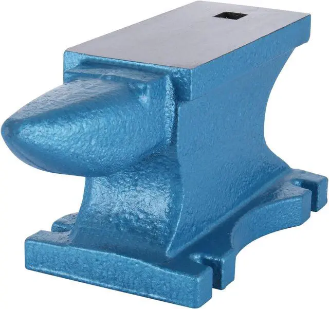 Main image of VEVOR 99 lb Blacksmith Anvil, Cast-Iron 45 kg Heat Treated Long Round Horn