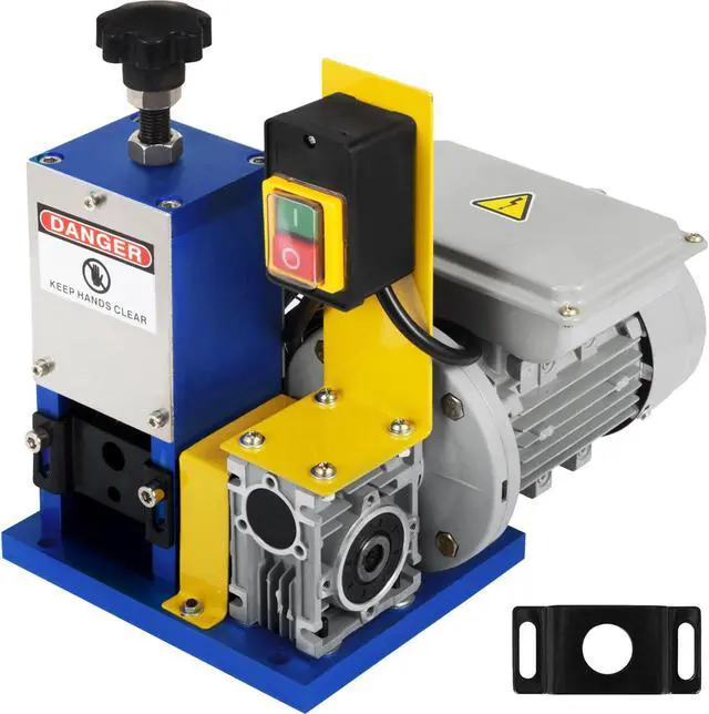 Alt view image 9 of 16 - VEVOR Electric Powered Wire Stripping Machine Cable Stripper Metal Recycle 1/4HP