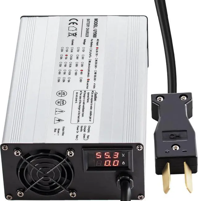 Main image of VEVOR Golf Cart Battery Charger Club Car Charger 36v 18a Splayed Plug For Ez Go