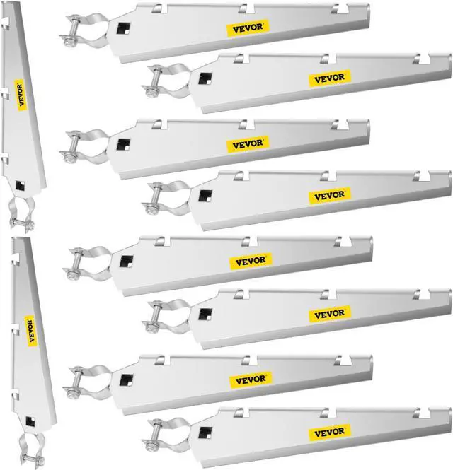 Main image of VEVOR Barbed Wire Arm Extend Arm 10 Pack For 1-3/8" Top Rail Grapevine Trellises
