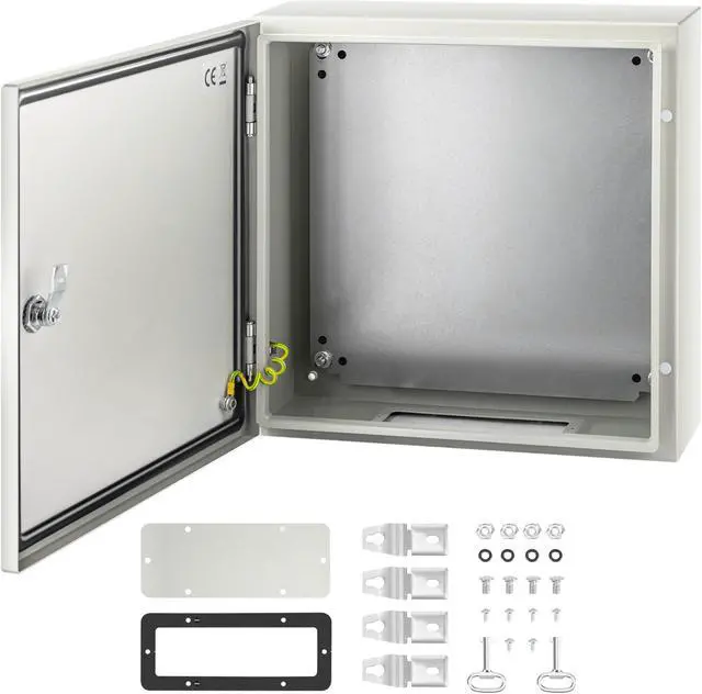 Main image of VEVOR 16x16x6'' Carbon Steel Electrical Enclosure Wall Mount Junction Box Ip65