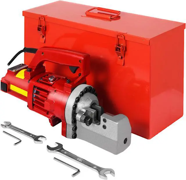 Alt view image 2 of 9 - VEVOR Rebar Cutter Rc-20 1250w 3/4" #6 Capacity Portable Electric Hydraulic W/ Case