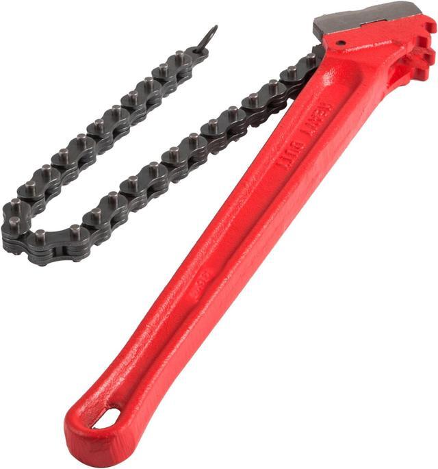 Main image of Pipe Wrench Ratchet Chain Wrench 36" Handle With 30" Chain Up To 7.5" Pipe