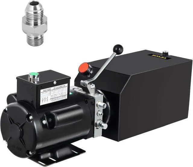 Main image of VEVOR 14l Car Lift Hydraulic Power Unit Pack 220v 60hz 1ph 2950 Psi Auto Repair 3.5gal