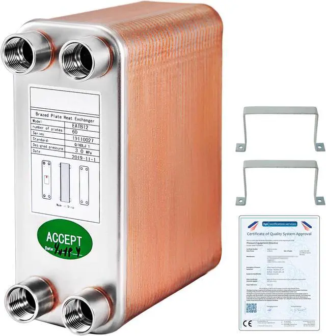 Main image of Heat Exchanger Brazed Plate Heat Exchanger 60 Plate Heat Exchanger For Heating