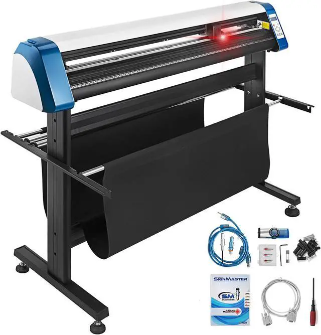 Alt view image 2 of 4 - VEVOR 53" Vinyl Cutter Plotter Cutting Laser Plotter Contour Cut Graphics Advertise