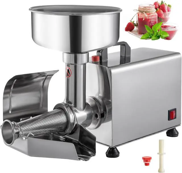 Main image of VEVOR Electric Tomato Strainer Tomato Milling Machine Stainless Steel Tomato Grinder