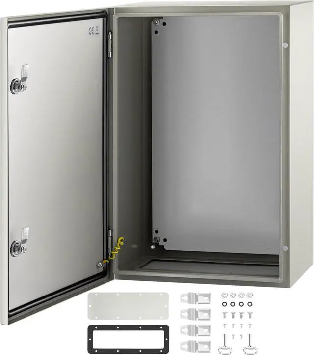 Main image of VEVOR 24x16x10'' Carbon Steel Electrical Enclosure Wall Mount Junction Box Ip65