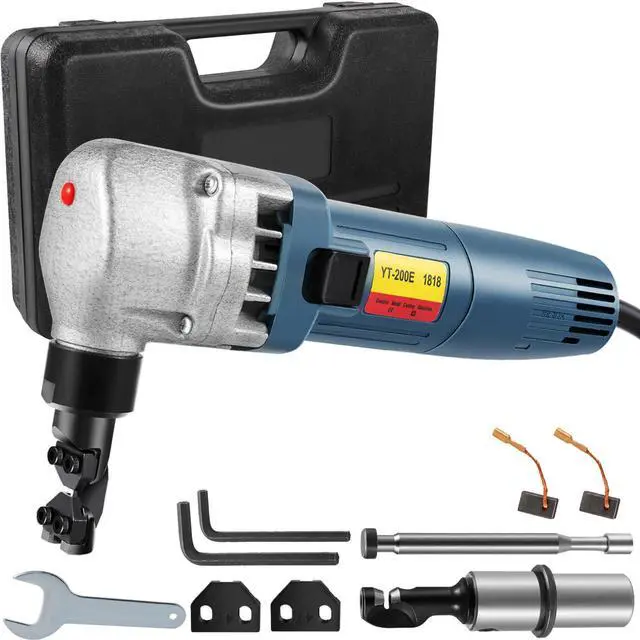 Main image of VEVOR Sheet Metal Cutting Nibbler 1.8mm Hole Saw Cutter 380w Electric Drill Bit