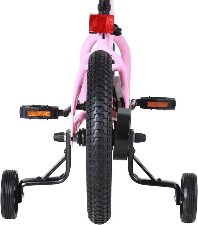 Alt view image 5 of 16 - Joystar Totem 14 Inch Kids Toddler Bike Bicycle w/ Training Wheels, Ages 3 to 5