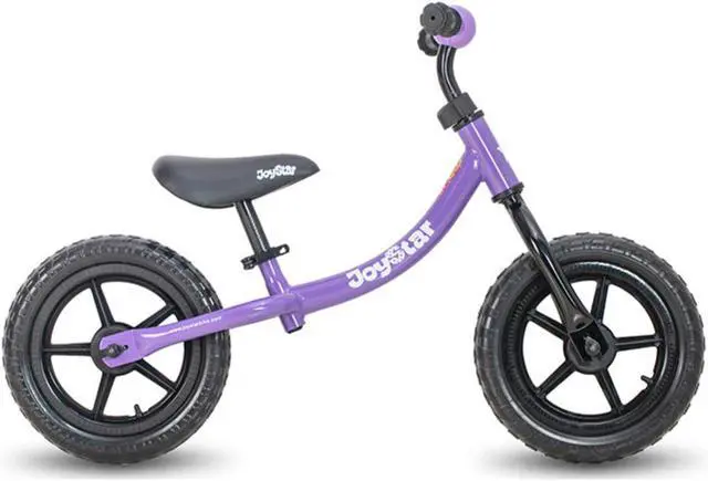 Alt view image 8 of 15 - Joystar Marcher No Pedal 12" Age 1.5 to 5 Toddler Training Balance Bike, Purple