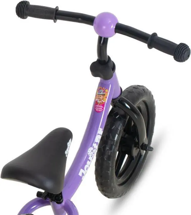 Alt view image 9 of 15 - Joystar Marcher No Pedal 12" Age 1.5 to 5 Toddler Training Balance Bike, Purple