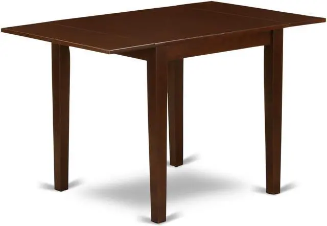 Main image of NDT-MAH-T Norden Rectangular Table 30"X48" With 2 Drop Leaves In Mahogany Finish