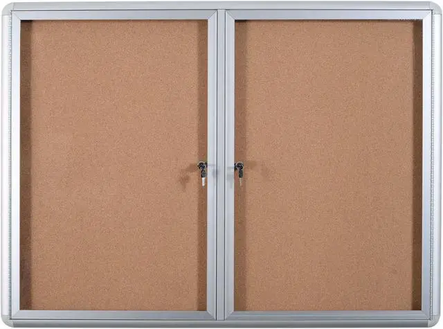 Alt view image 3 of 6 - MASTERVISION VT640101720 Cork Bulletin Board 36"H x 48"W