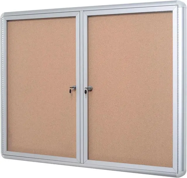 Alt view image 4 of 6 - MASTERVISION VT640101720 Cork Bulletin Board 36"H x 48"W