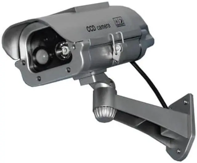 Main image of Solar Powered Dummy Camera with Motion Activated Flashing LED