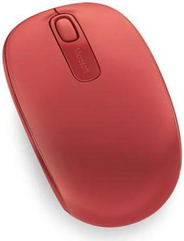 Alt view image 13 of 20 - Microsoft Wireless Mobile Mouse 1850 - Flame Red (U7Z-00031)
