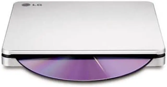 Alt view image 4 of 6 - LG Storage GP70NS50 External Slim DVDRW 8X Silver Slot-in USB Cyberlink