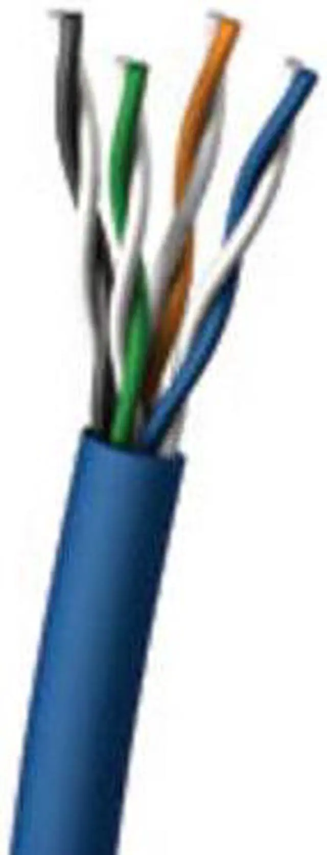 Alt view image 9 of 9 - C2G 56017 Cat6 Bulk Cable - Unshielded Ethernet Network Cable with Solid Conductors - Riser CMR-Rated, TAA Compliant, Blue (100 Feet, 304.8 Meters) (Made in The USA)