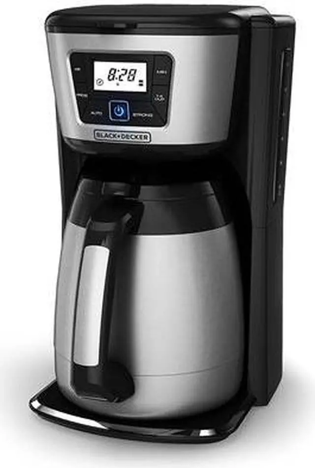 Alt view image 4 of 10 - Black & Decker CM2035B Black 12-Cup Thermal Coffeemaker