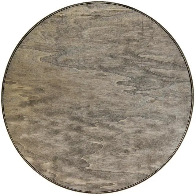 Alt view image 3 of 20 - Elegant Designs Decorative 13.75" Round Wood Serving Tray w/ Handles, "Coffee Bar"