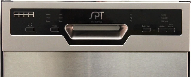 Alt view image 5 of 6 - Energy Star 18" Built-In Dishwasher w/Heated Drying - Stainless