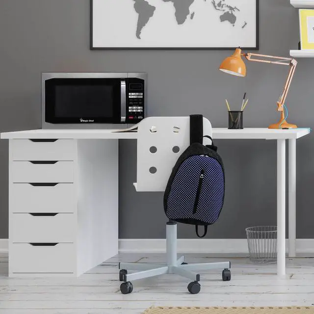 Alt view image 10 of 17 - Magic Chef MCM1611ST 1100 Watt 1.6 Cubic Feet Digital Microwave, Stainless Steel