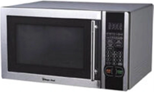 Magic Chef 1000 Magic Chef MCM1110ST 1.1 Cubic-ft, 1,000-Watt Stainless Microwave with ...