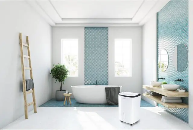 Alt view image 15 of 16 - Energy Star 70-Pint Dehumidifier with Washable Filter