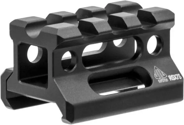 Alt view image 3 of 4 - Leapers UTG Super Slim Picatinny Riser Mount, 0.75in Height, 3 Slots