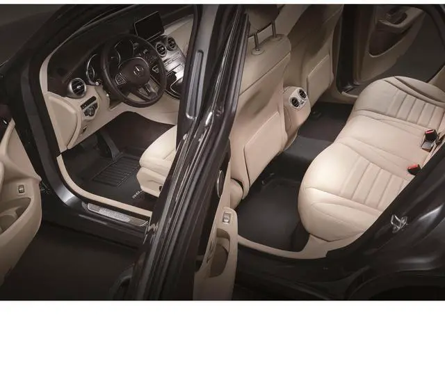 Alt view image 2 of 3 - 3D MAXpider CHEVROLET SILVERADO 1500 DOUBLE CAB 2014-2018 / 2500HD / 3500HD DOUBLE CAB 2015-2019 / 1500 LD DOUBLE CAB 2019 KAGU BLACK R1 R2