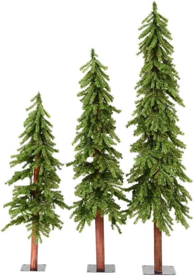 Main image of Vickerman 4' 5' 6' Natural Alpine Tree Set 1469T - A805183