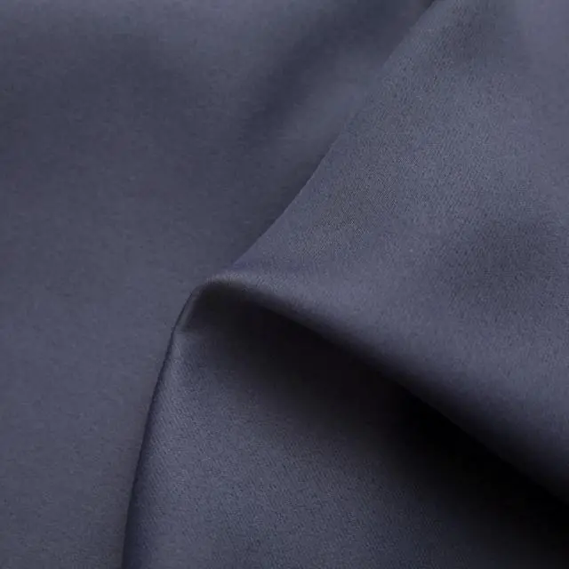 Alt view image 7 of 9 - vidaXL Curtains 2 Pcs Blackout Curtains Window Blinds Rings Anthracite Fabric