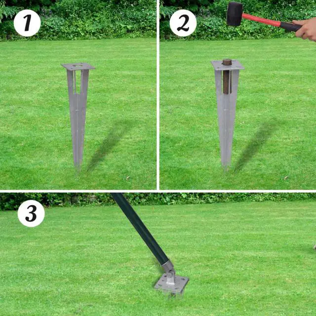 Alt view image 3 of 7 - vidaXL Euro Fence Steel 82ft x 2.6ft Green
