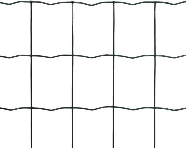 Alt view image 9 of 13 - vidaXL Fence Barrier Fence Metal Fence Wire Mesh Steel 82ft x 3.3ft Green