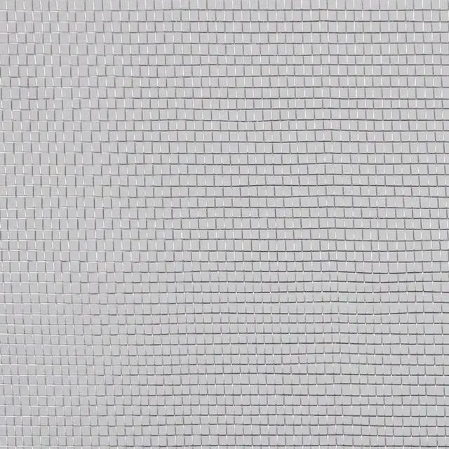 Alt view image 2 of 9 - vidaXL Mesh Screen Aluminium 3' 3"x16' 4" Silver
