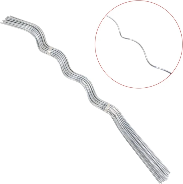 Alt view image 8 of 9 - vidaXL Spiral Plant Support Plant Support Sticks Spiral 5 Pcs Galvanized Steel