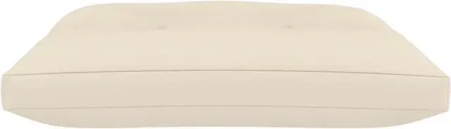 Alt view image 8 of 12 - vidaXL Chair Cushion Outdoor Patio Pallet Cushion Seat Pad Pillow Cream Fabric