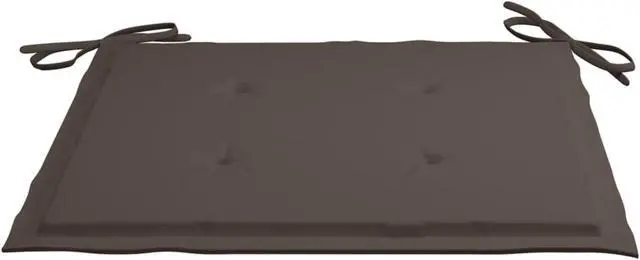 Alt view image 6 of 16 - vidaXL Garden Chair Cushions 4 pcs Taupe 40x40x4 cm Oxford Fabric