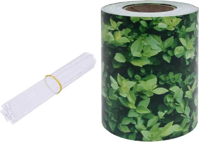 Alt view image 8 of 12 - vidaXL Garden Privacy Screen Fence Screen Fabric Roll Sunscreen PVC Green