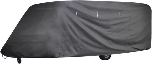 Alt view image 2 of 10 - vidaXL Caravan Cover Gray S